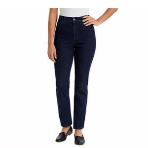 NWT Gloria Vanderbilt® Amanda ORIGINAL SLIMMING  Jeans PORTLAND BLUE 18 AVERAGE